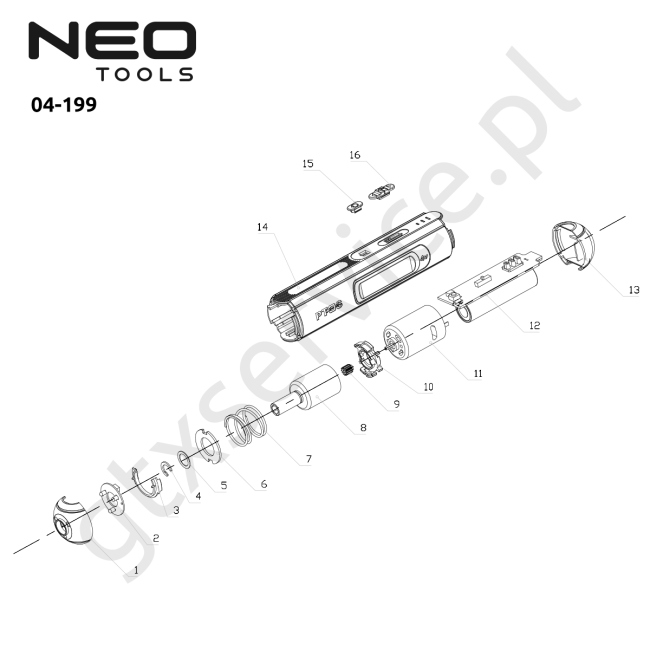 Wkrętarka akumulatorowa - NEO TOOLS 04-199 