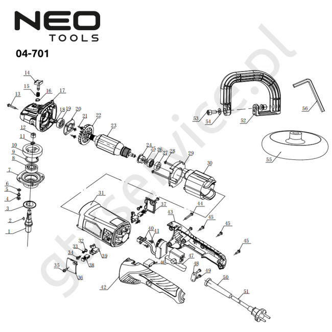 Polerka - NEO TOOLS 04-701 