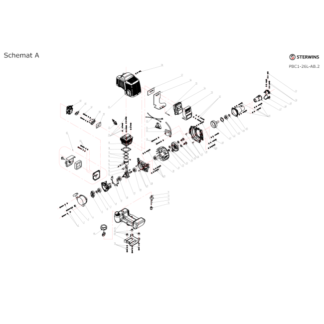 Kosa spalinowa - 45766021 