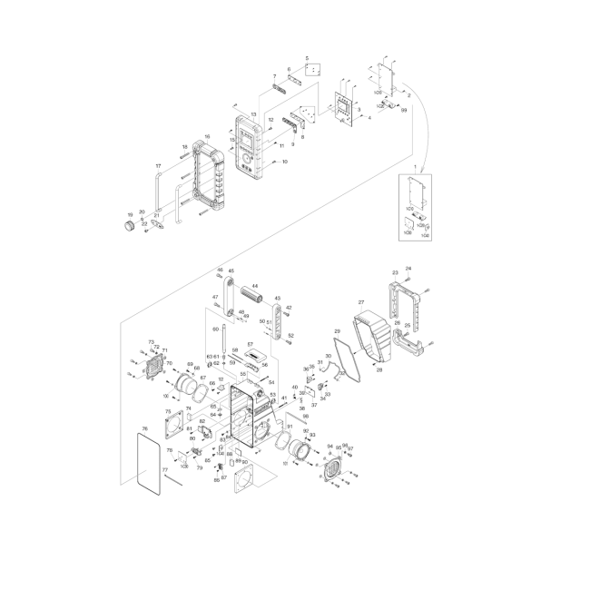 Radio budowlane - MAKITA BMR102 