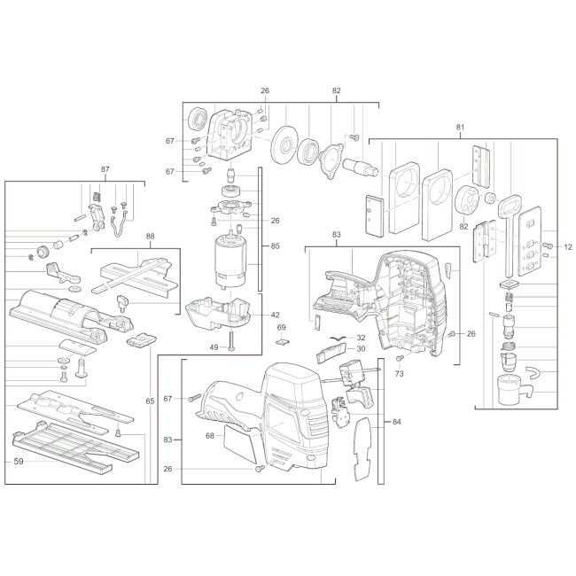 Wyrzynarka - MILWAUKEE M12JS-0 