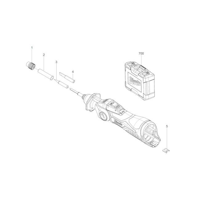 Lutownica Akumulatorowa - MILWAUKEE M12SI-0 