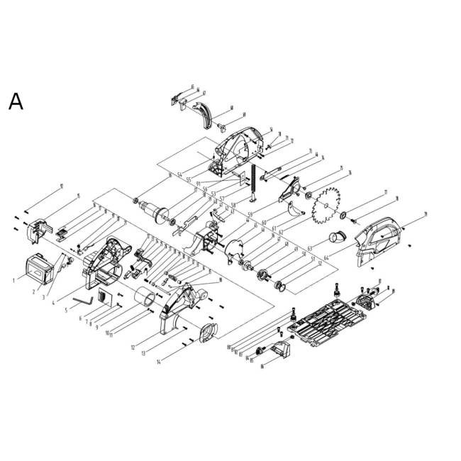 Pilarka tarczowa - SCHEPPACH PL55LI 