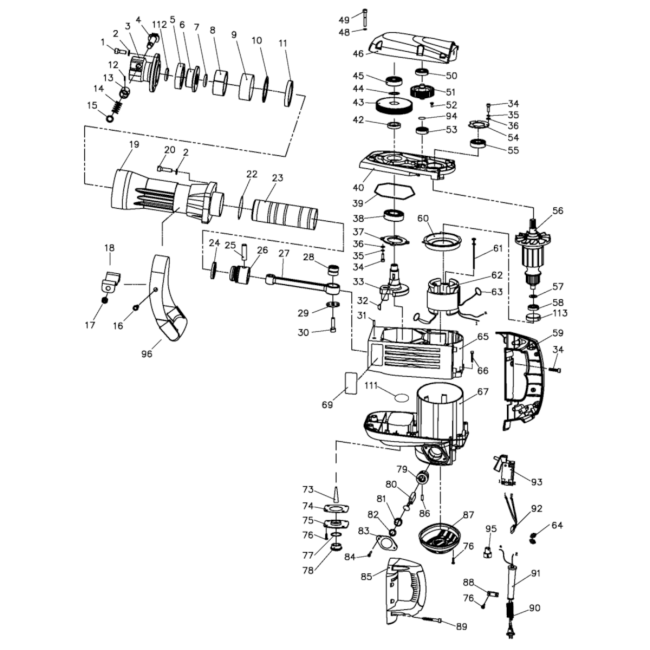 Młot wyburzeniowy - SCHEPPACH AB1600 
