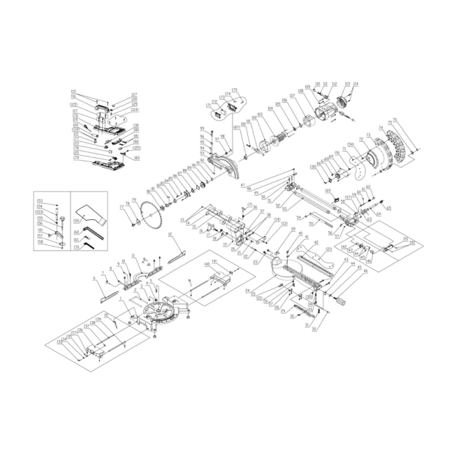 Pilarka ukosowa - SCHEPPACH HM254 