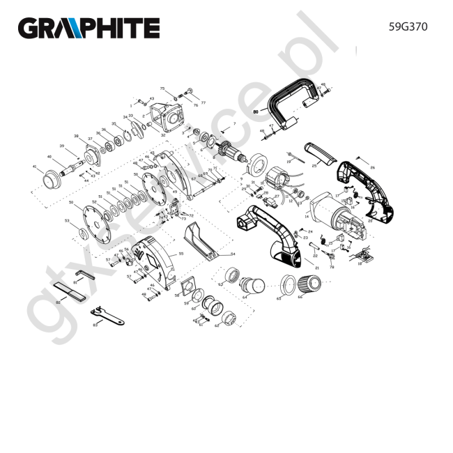 Bruzdownica - GRAPHITE 59G370 
