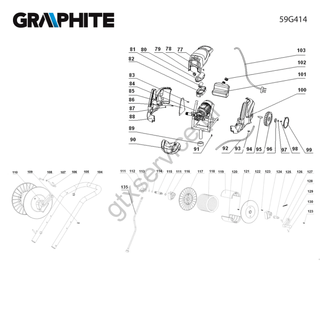 Myjka ciśnieniowa - GRAPHITE 59G414 