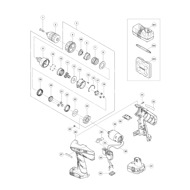Wiertarko-wkrętarka akumulatorowa - HITACHI DS14DCL 