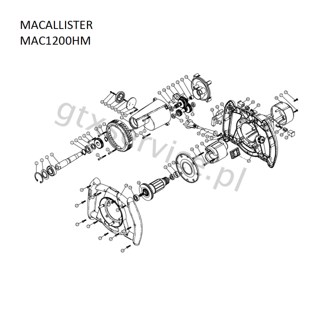 Mieszarka - MACALLISTER MAC1200HM 