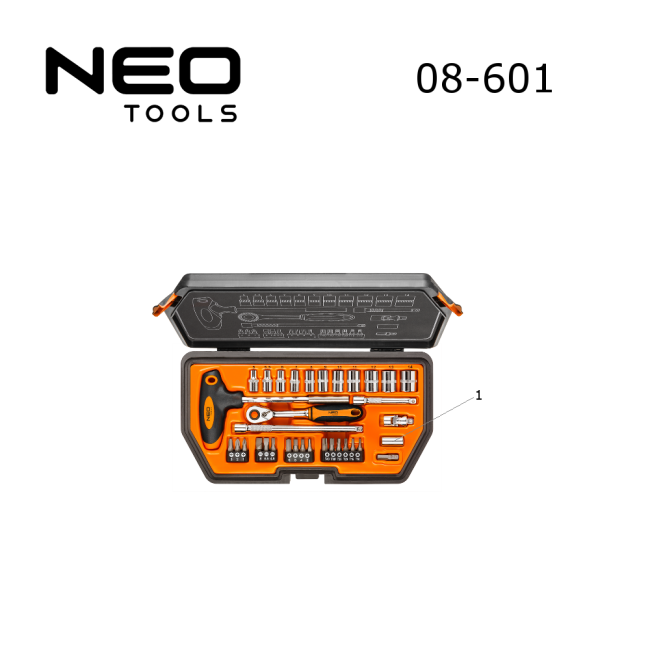 Klucze nasadowe - NEO 08-601 