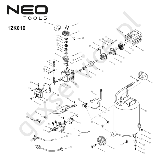 Kompresor - NEO 12K010 