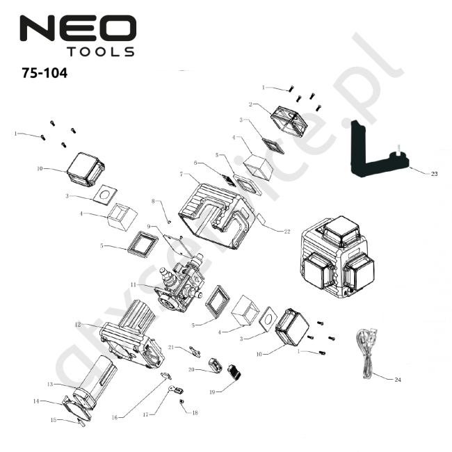 Laser 3D - NEO 75-104 