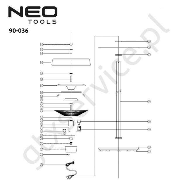 Promiennik - NEO 90-036 
