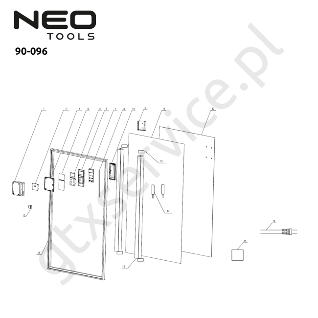 Panel grzewczy - NEO 90-096 