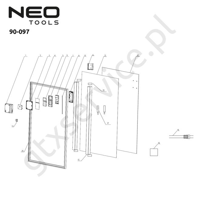 Panel grzewczy - NEO 90-097 