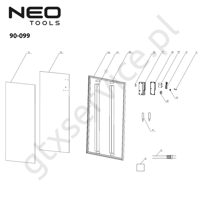 Panel grzewczy - NEO 90-099 