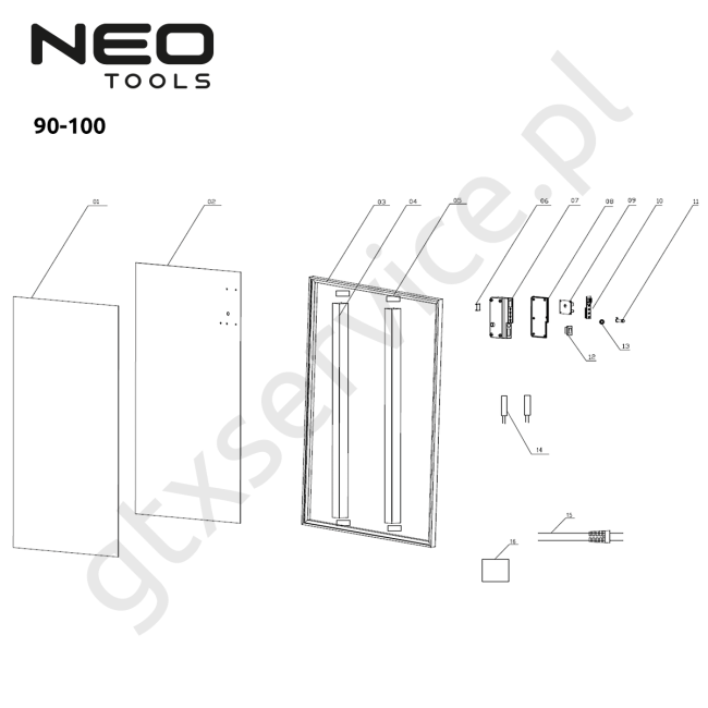 Panel grzewczy - NEO 90-100 