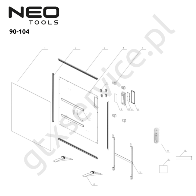 Panel grzewczy - 90-104 