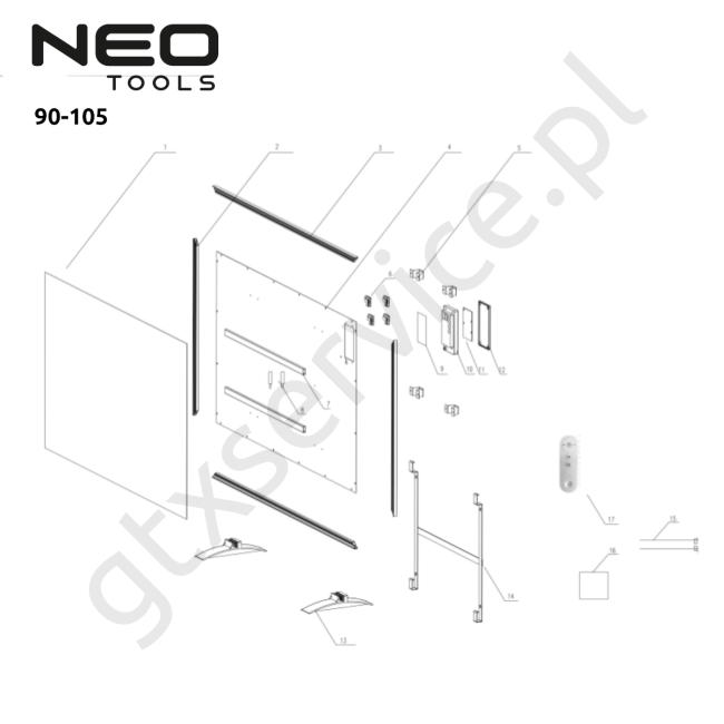 Panel grzewczy - NEO 90-105 