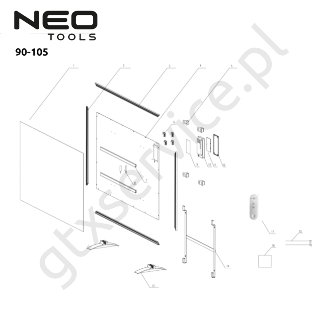 Panel grzewczy - 90-105 