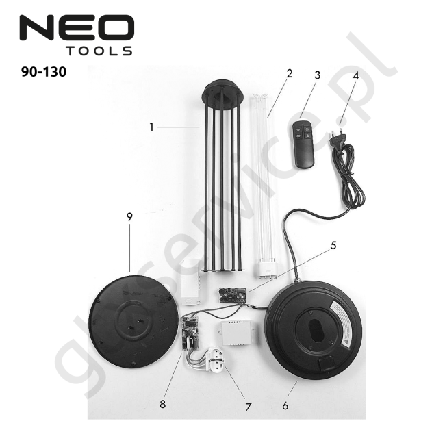 Lampa UVC - NEO 90-130 