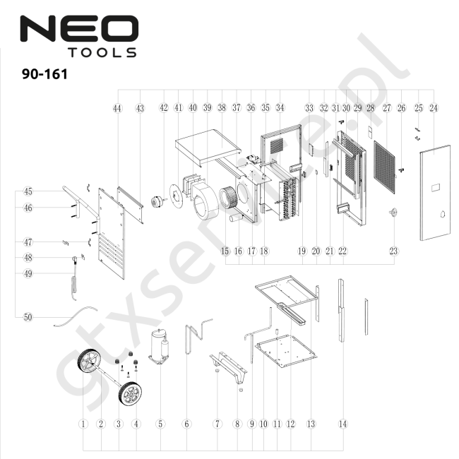 Osuszacz budowlany - NEO 90-161 