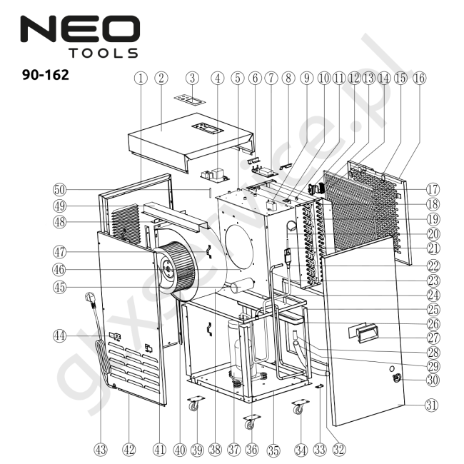 Osuszacz budowlany - NEO 90-162 