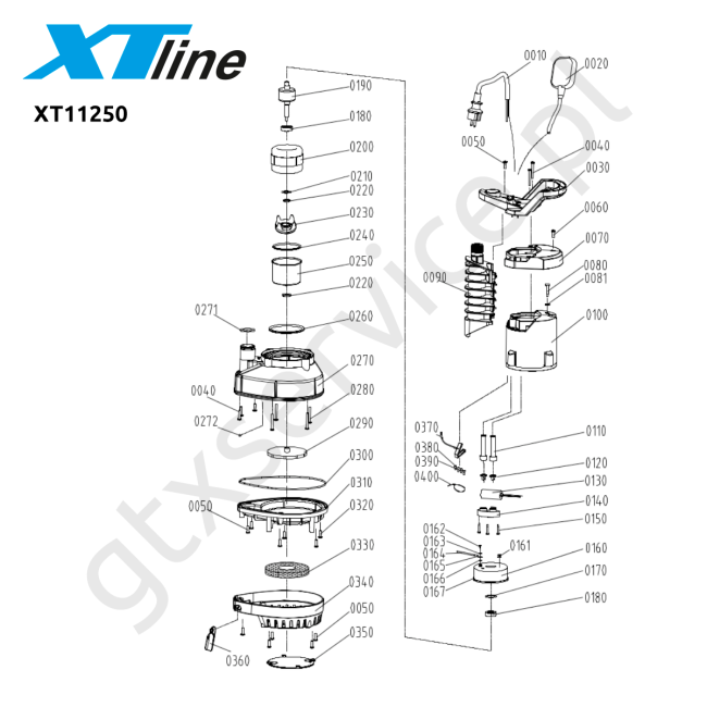 Pompa - XTLINE XT11250 