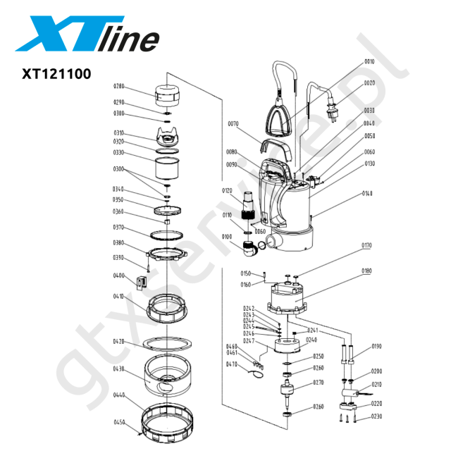 Pompa - XTLINE XT121100 