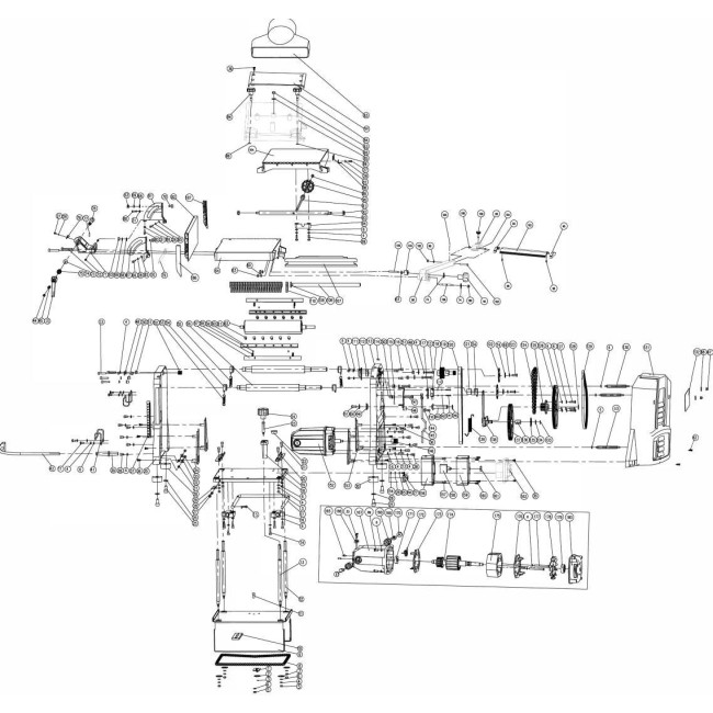 Strug stołowy - SCHEPPACH HMS850 