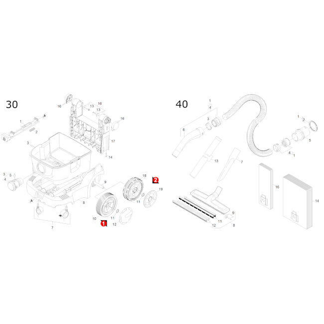 Odkurzacz - KARCHER NT14/1ECO 