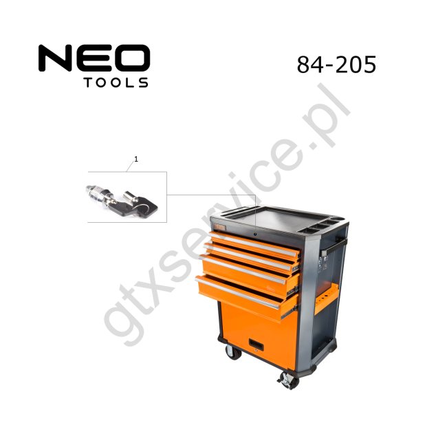 Szafka narzędziowa - NEO 84-205 