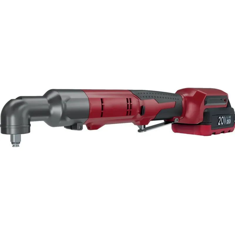 20V AQ-ONE Udarowy klucz kątowy, zakrętarka 3/8', 80/100 Nm, kpl z akumulatorem 2 Ah