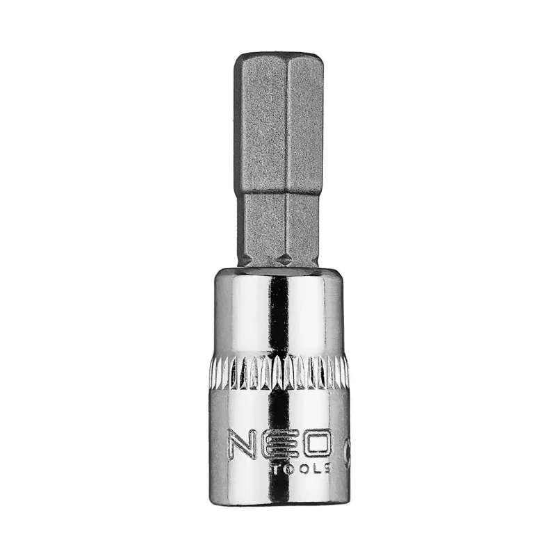 Końcówka sześciokątna H7 na nasadce 1/4', krótka, 37 mm