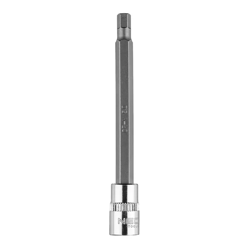 Końcówka sześciokątna H5 na nasadce 1/4', długa, 87 mm