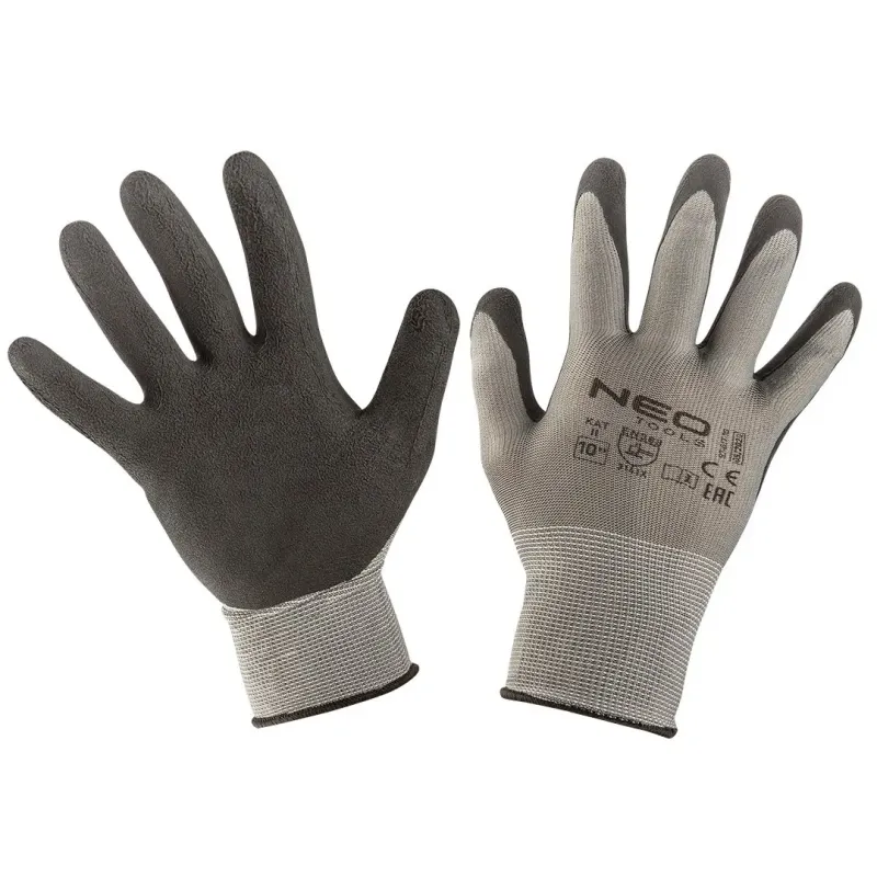 Rękawice robocze, nylon pokryty nitrylem, 4131X, rozmiar 9