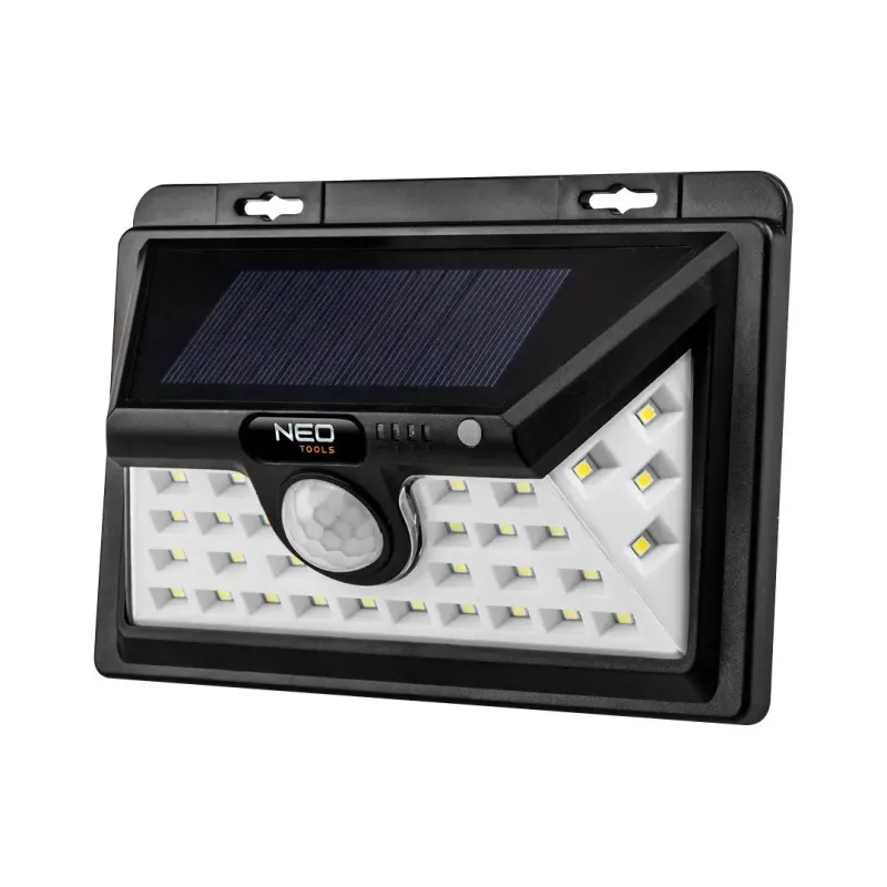 Lampa solarna ścienna średnia SMD LED 350 lm