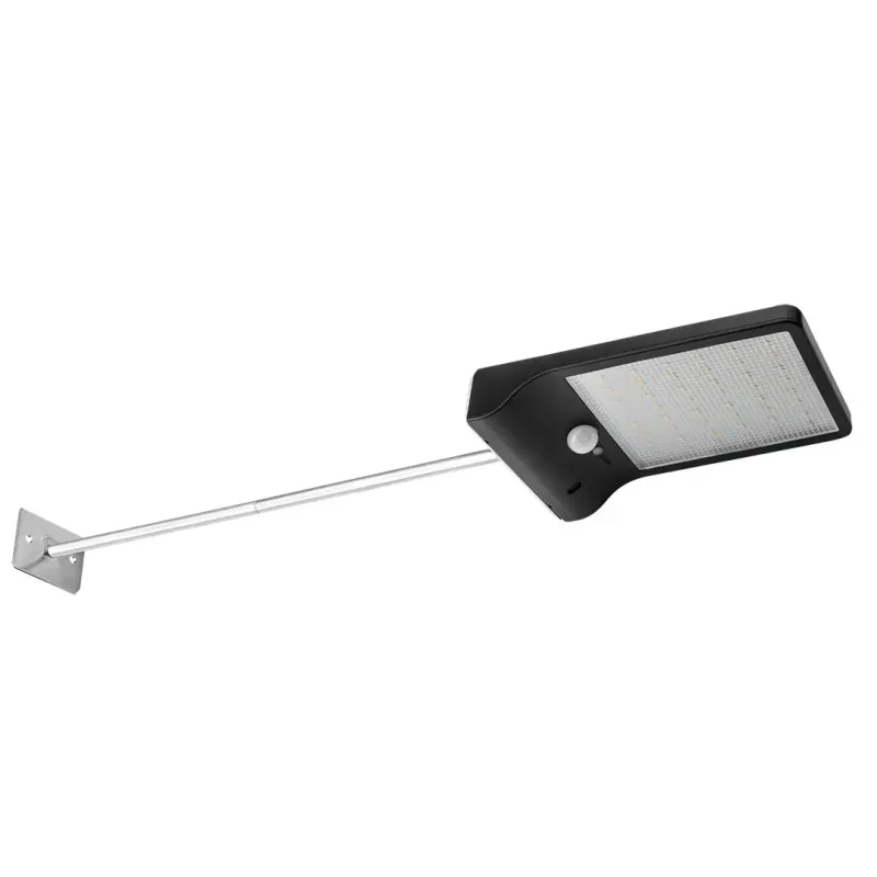 Lampa solarna uliczna + pilot SMD LED + pilot 450 lm