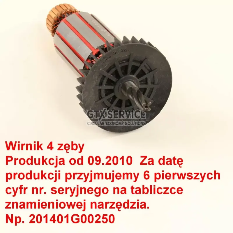 Wirnik do Młotowiertarka - Graphite 58G509