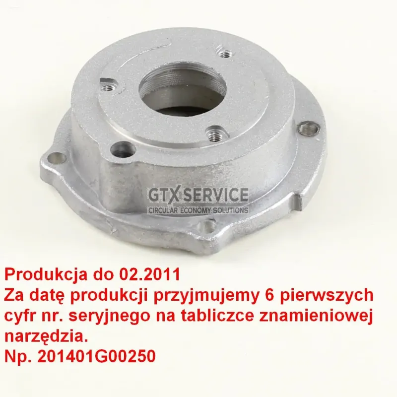 Pokrywa przekładni do Szlifierka kątowa - Graphite 59G096