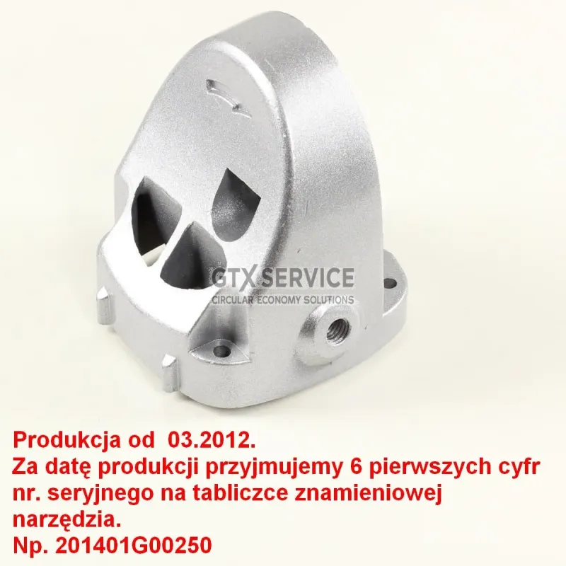 Obudowa przekładni do Szlifierka kątowa - Graphite 59G096