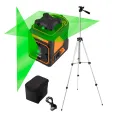 Laser płaszczyznowy 30 m, 5 linii, 360° w poziomie, z etui i statywem 1.5 m - NEO TOOLS - 75-160