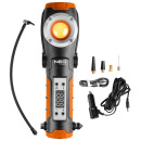 Lampa akumulatorowa 800lm z kompresorem