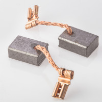 Szczotki węglowe 11x6x15 końcówka X6 (kpl)