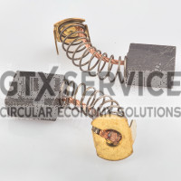 Szczotki węglowe 13x6x15 końcówka X3 (kpl)