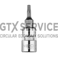 Końcówka TORX TX10 na nasadce 1/4', krótka, 37 mm