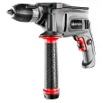 Wiertarka udarowa 750W, uchwyt samozaciskowy 13 mm, walizka - GRAPHITE - 58G717